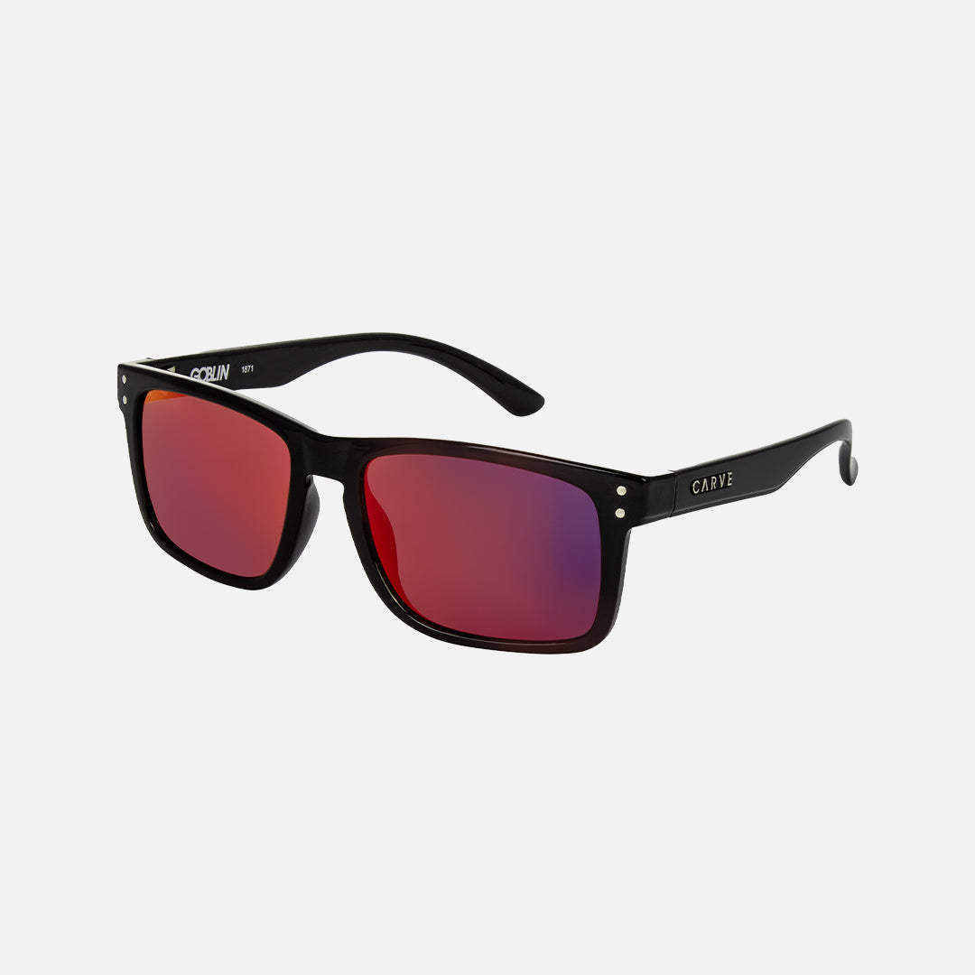 Carve Goblin Iridium Gloss Black Frame Sunglasses