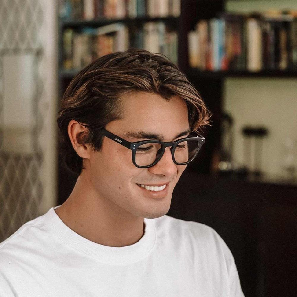 Carve Havana Blue Light Matt Black Frame Glasses