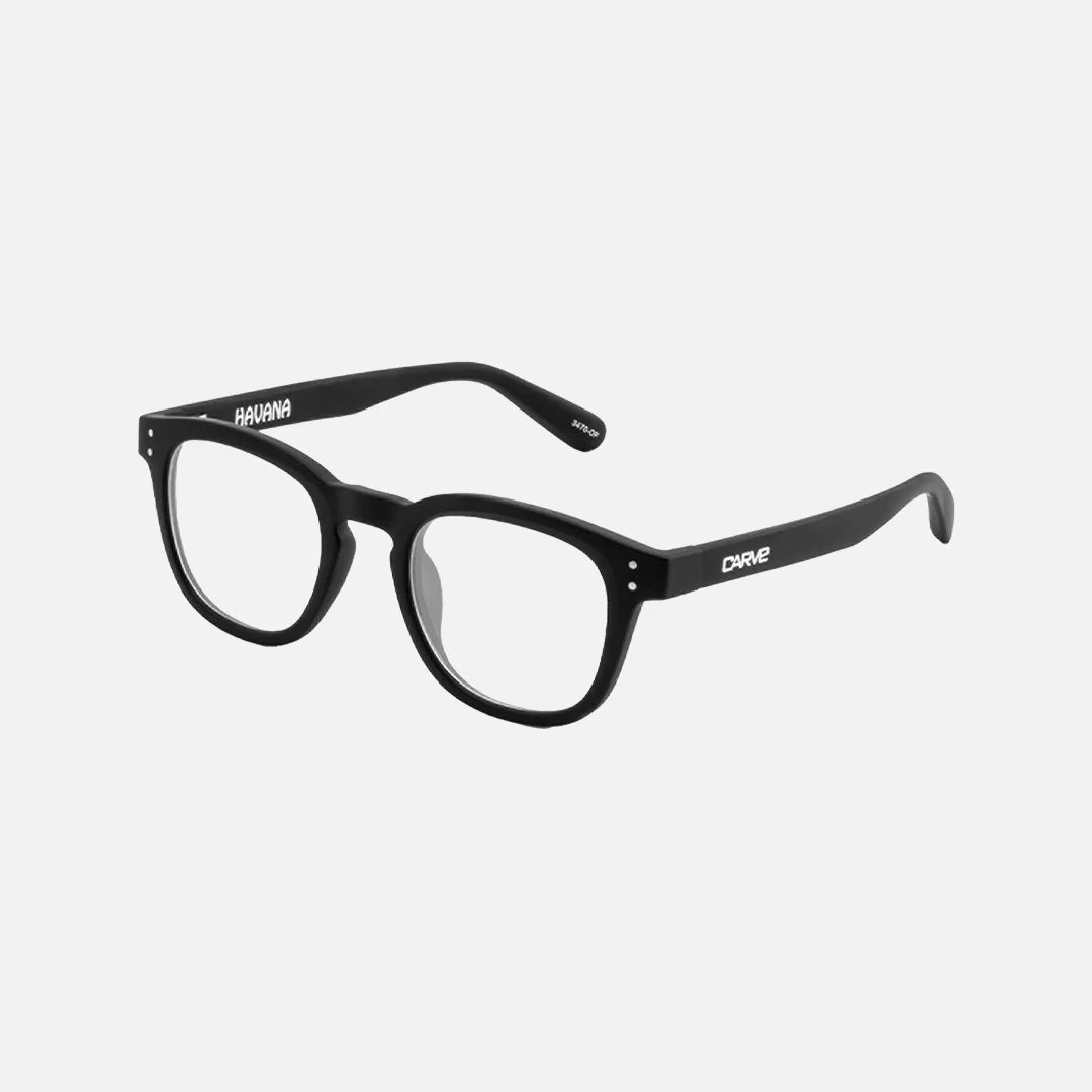 carve Havana Blue Light Matt Black Frame Glasses
