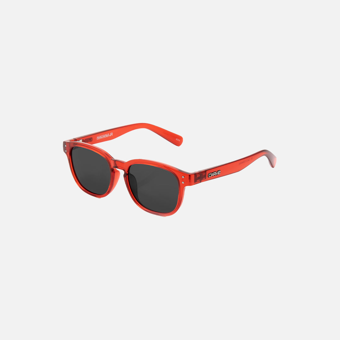 Carve Havana Jr Gloss Crystal Red Frame Sunglasses