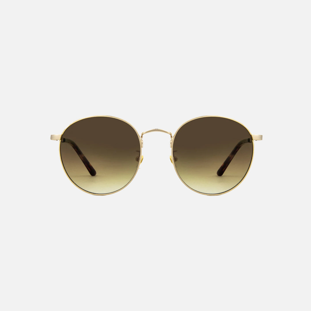 carve Heidi Brushed Gold Brown Gradient Lens