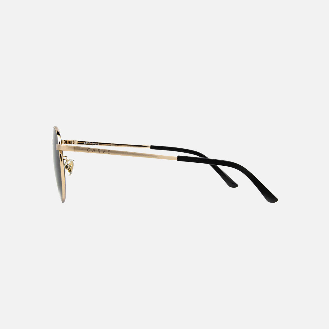 Carve Heidi Brushed Gold Frame Green Lens