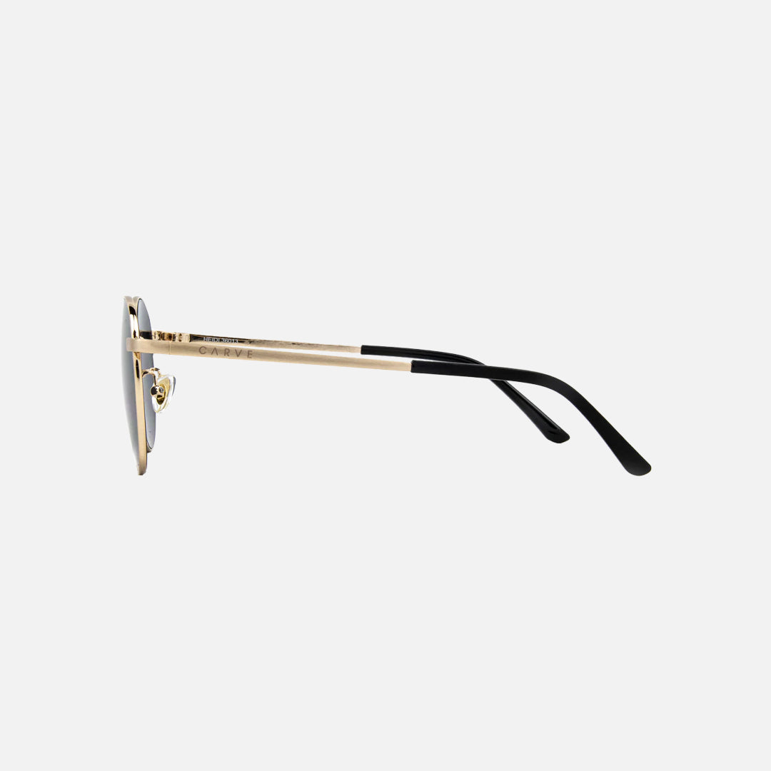 Carve Heidi Brushed Gold Frame Smoke Lens