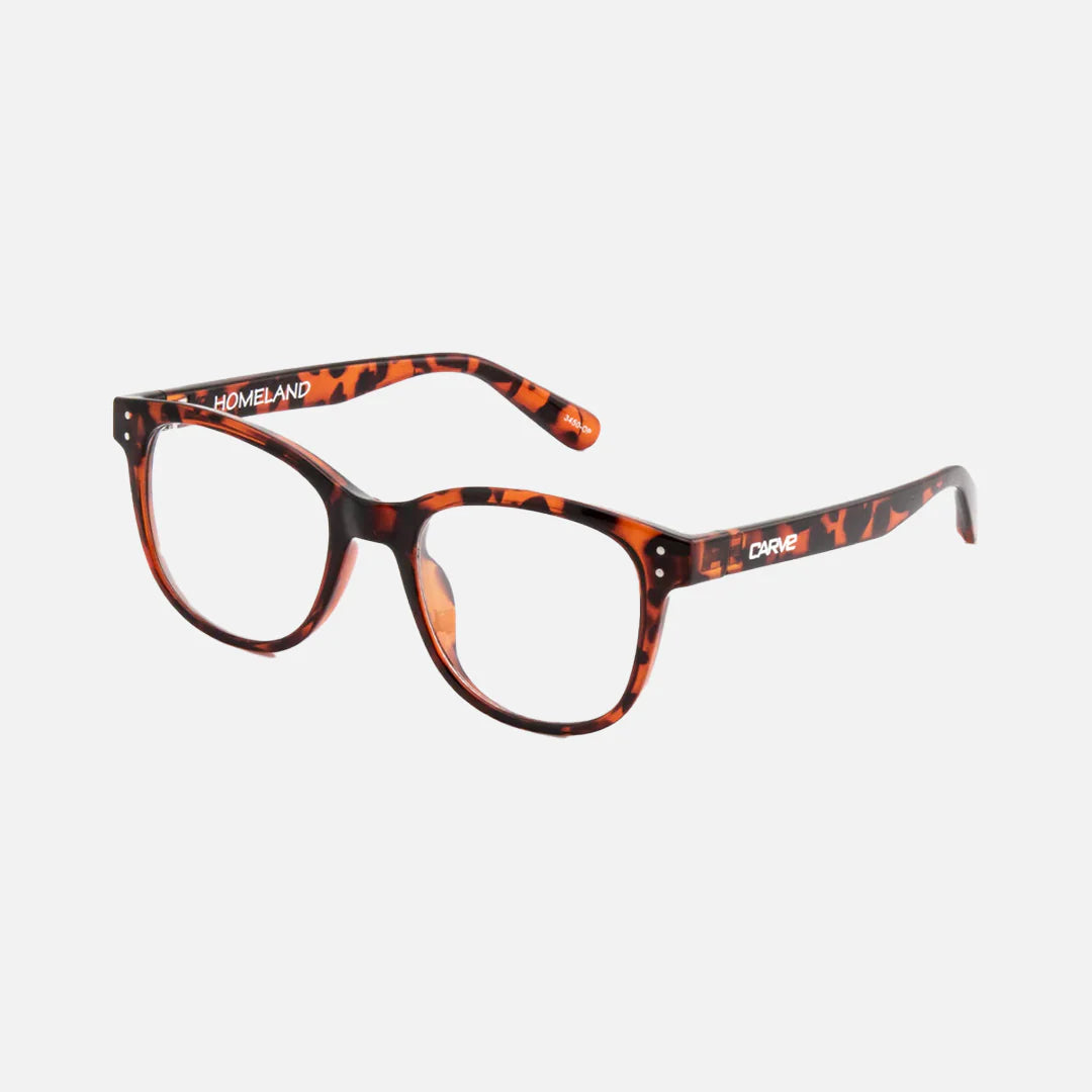 carve Homeland Blue Light Gloss Tort Frame Glasses