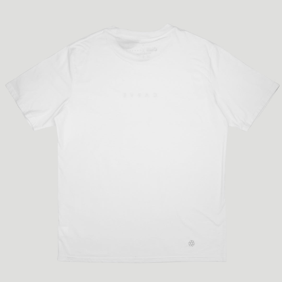 Carve ID Recycled T Shirt White