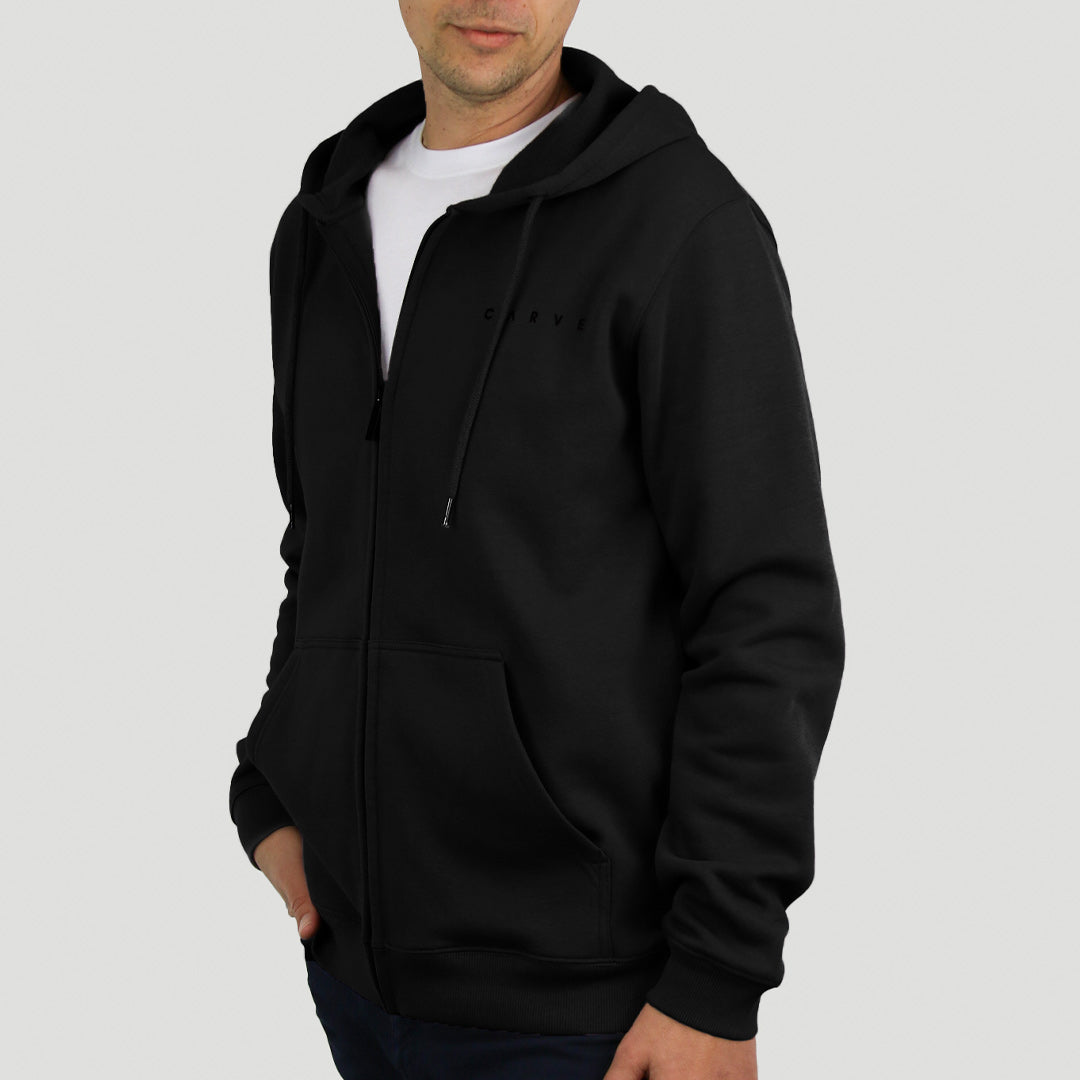 carve Knarley Boys Zip Front Hoodie