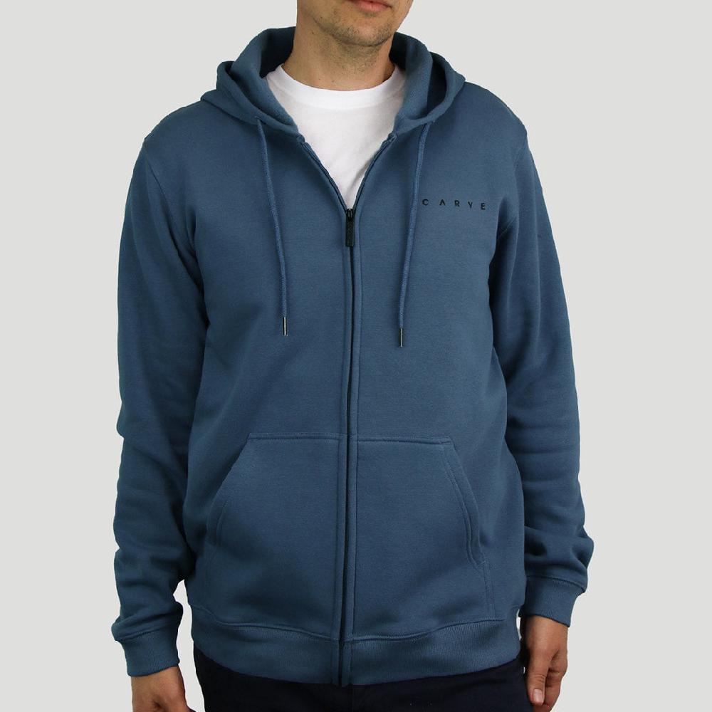 carve Knarley Boys Zip Front Hoodie