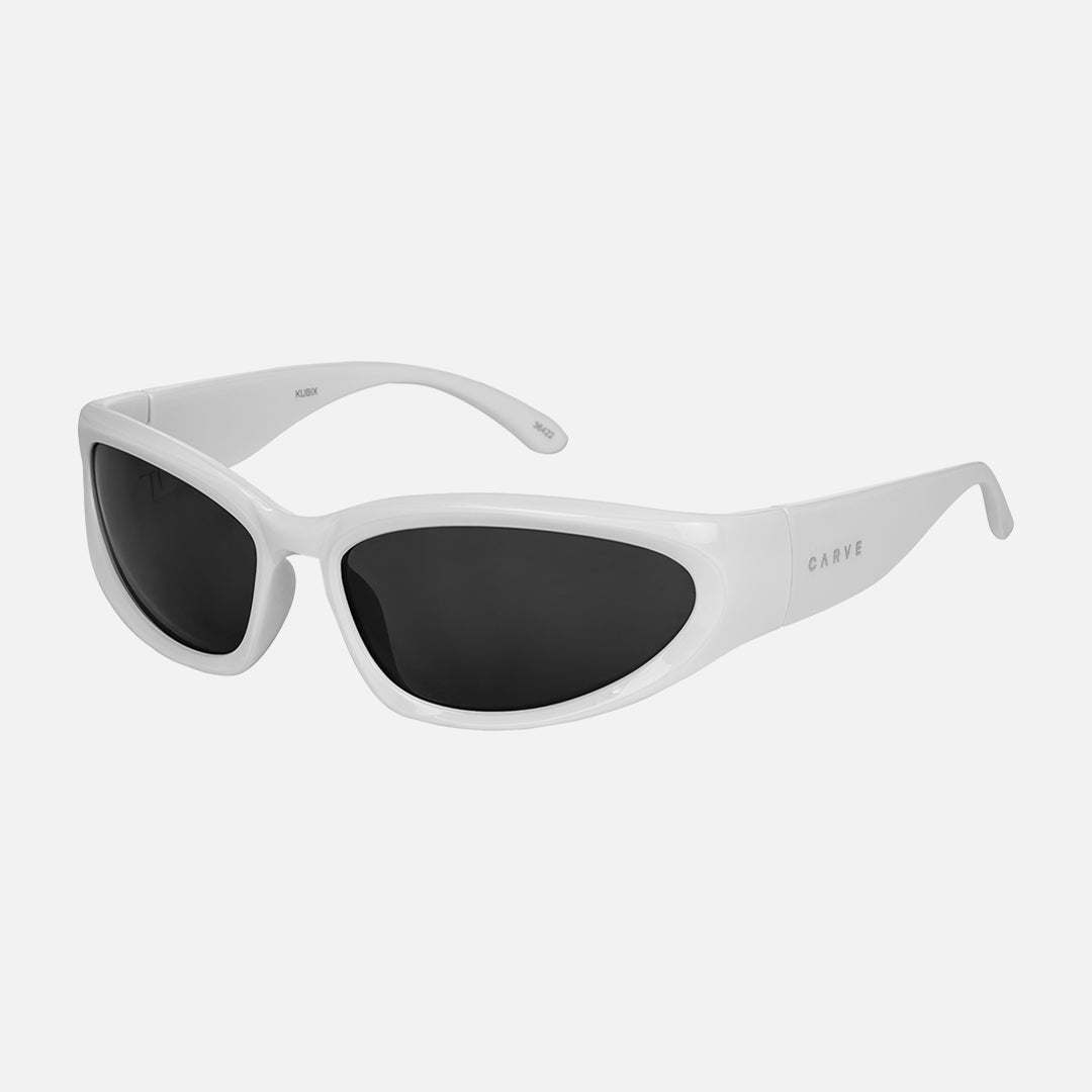 Carve Kubix Gloss White Frame With Grey Lens