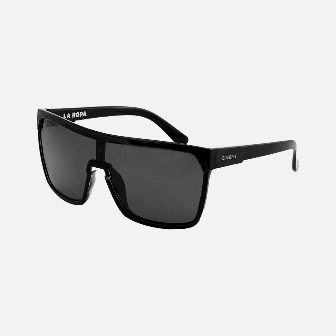 Carve La Ropa Gloss Black Grey Polarized Lens