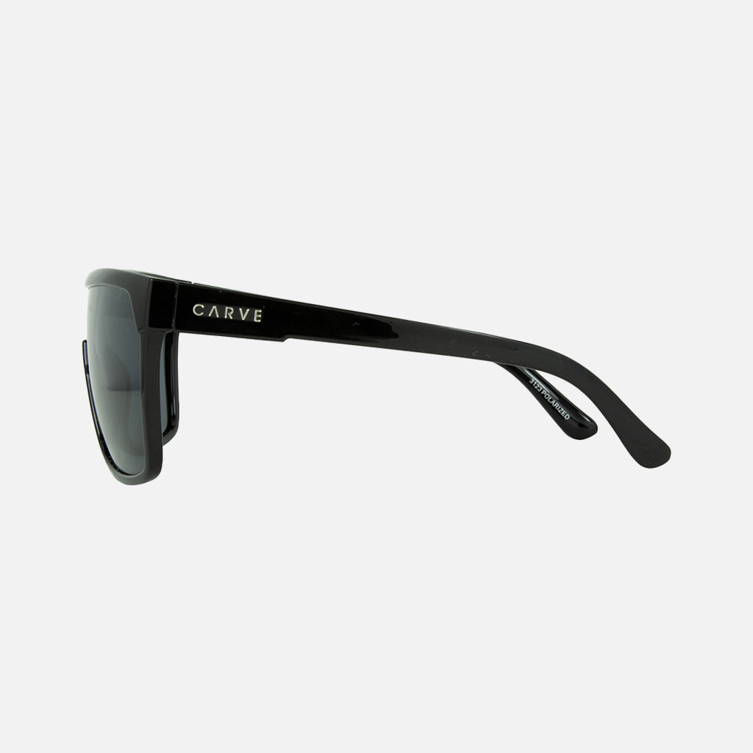 Carve La Ropa Gloss Black Grey Polarized Lens