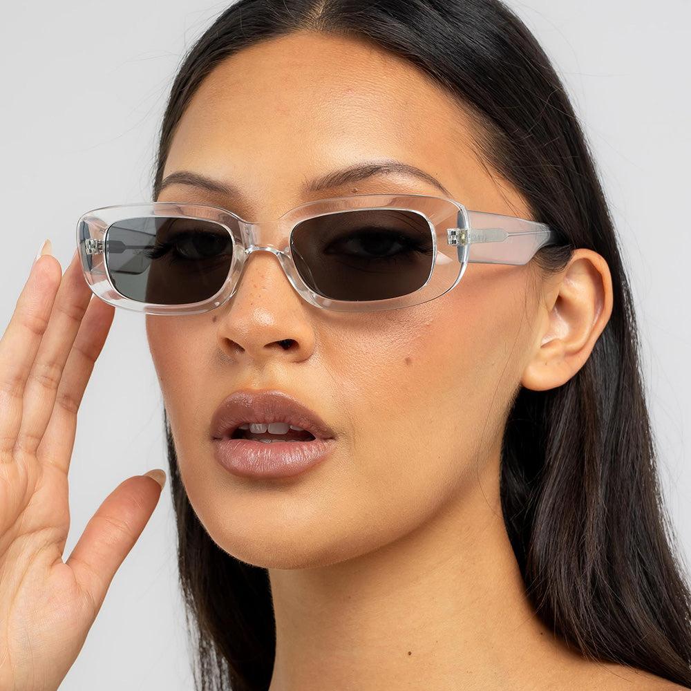 Carve Lizbeth Crystal Clear Frame With Grey Lens