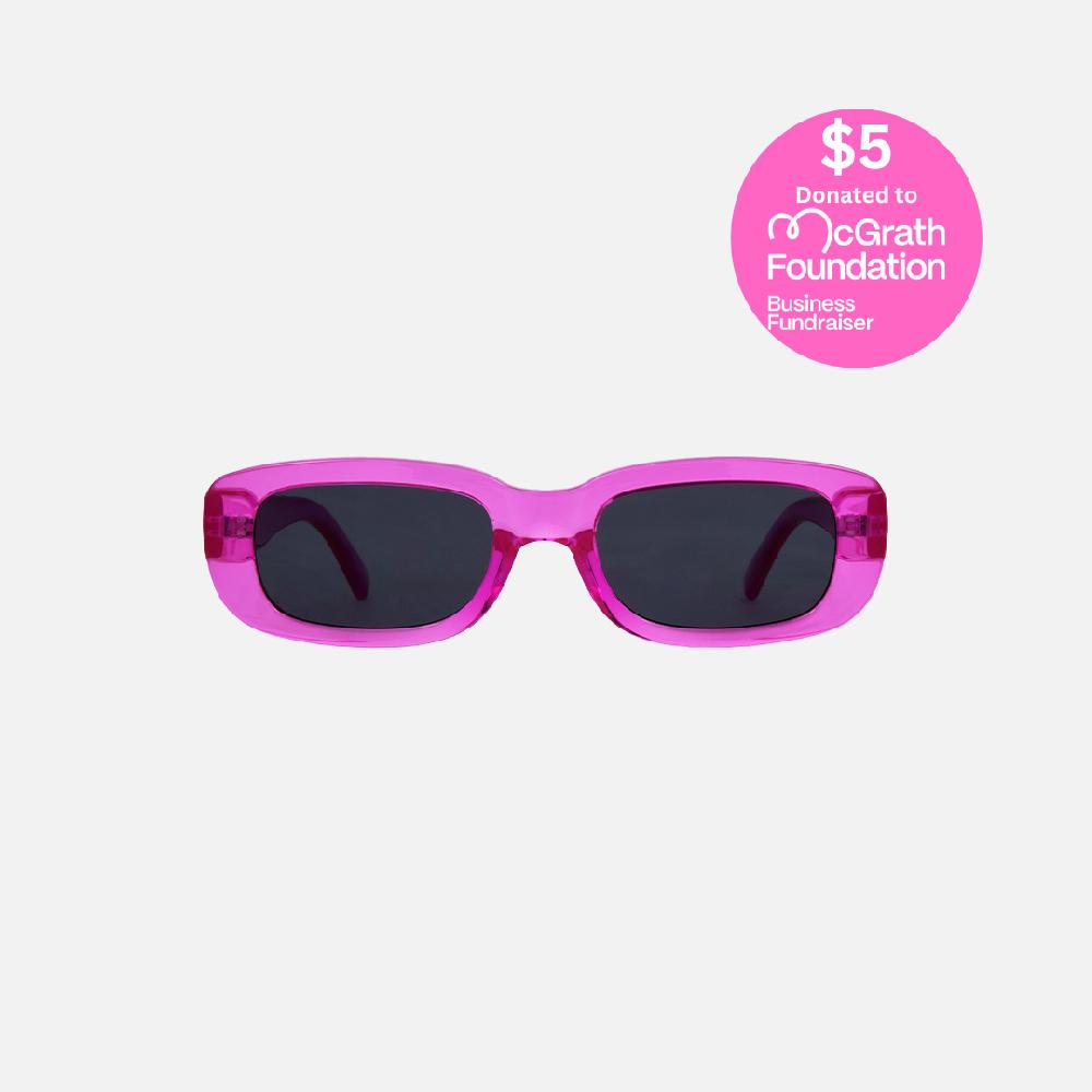 Carve Lizzy Crystal Hot Pink Grey Lens