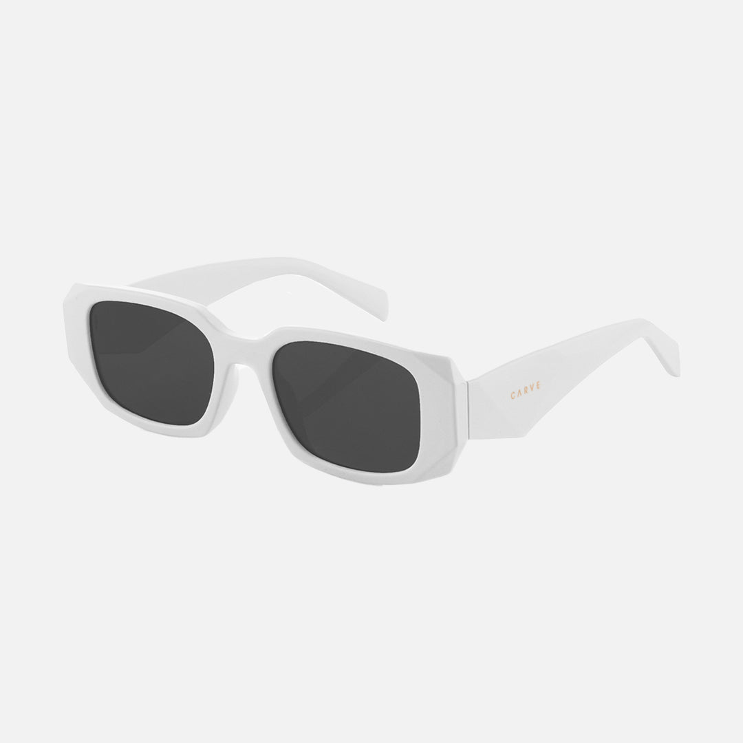 Carve Milan Gloss White Dark Grey Lens