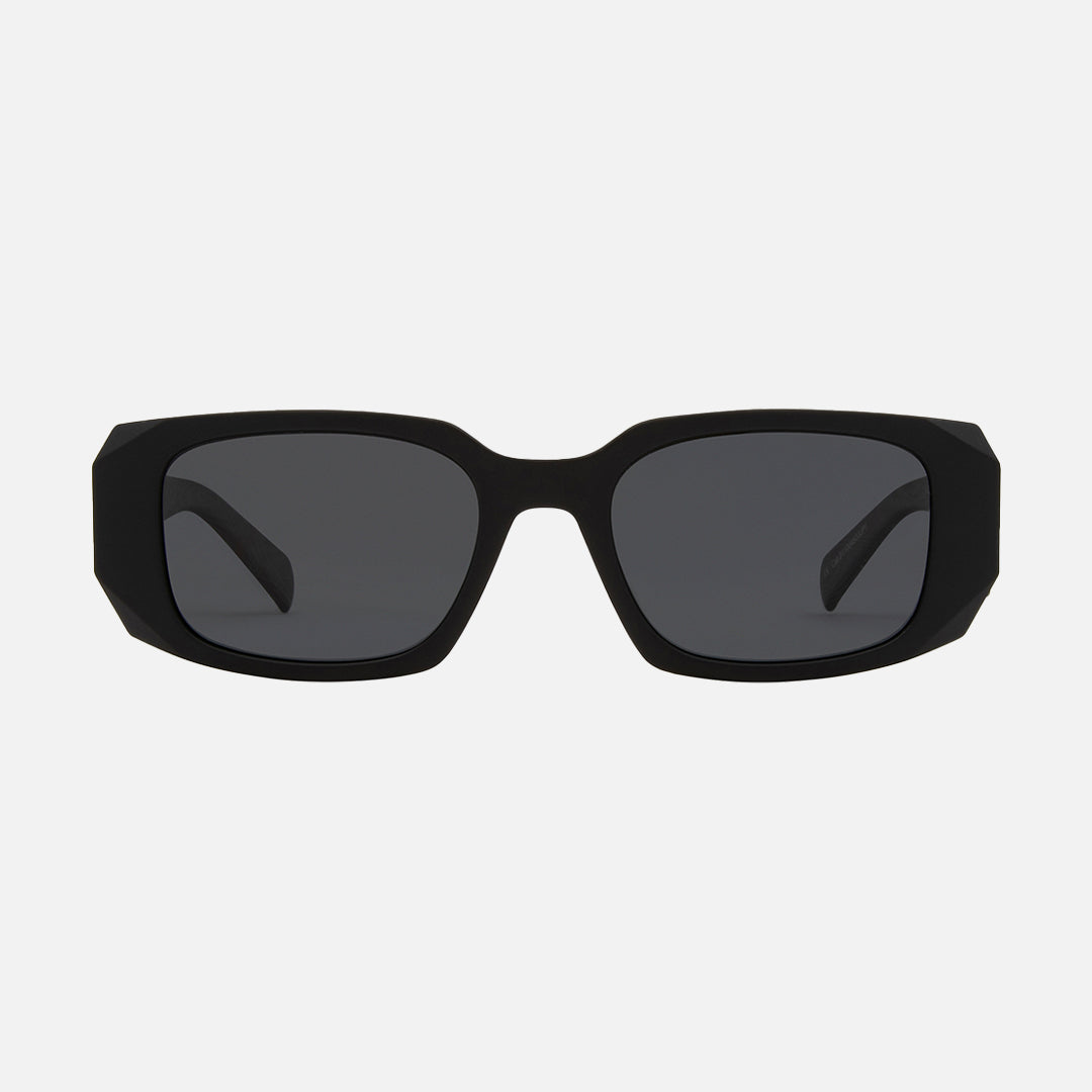 carve Milan Matte Black Grey Polarised Lens