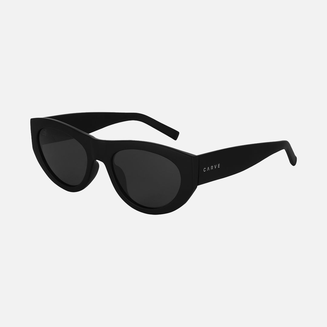 Carve Montana Matt Black Grey Polarized Lens