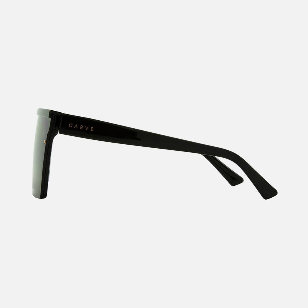 Carve Muse Gloss Black Frame Smoke Lens