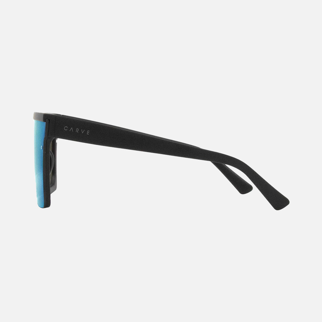 Carve Muse Matt Black Frame Blue