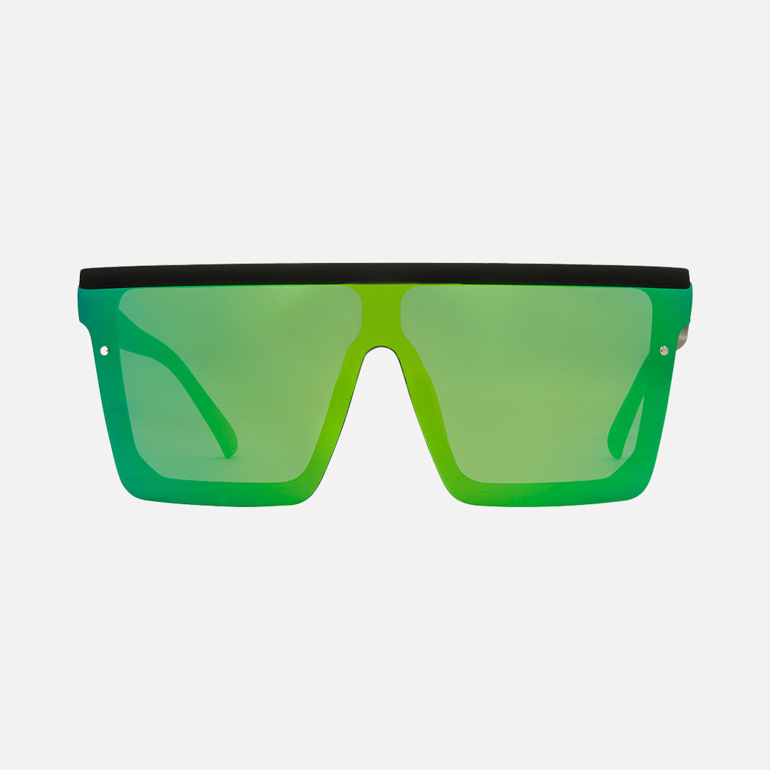 carve Muse Matte Black Frame Green Iridium Lens