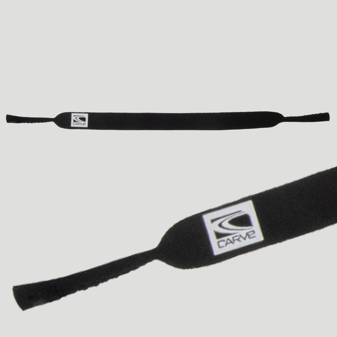 carve Neoprene Flat Strap Black