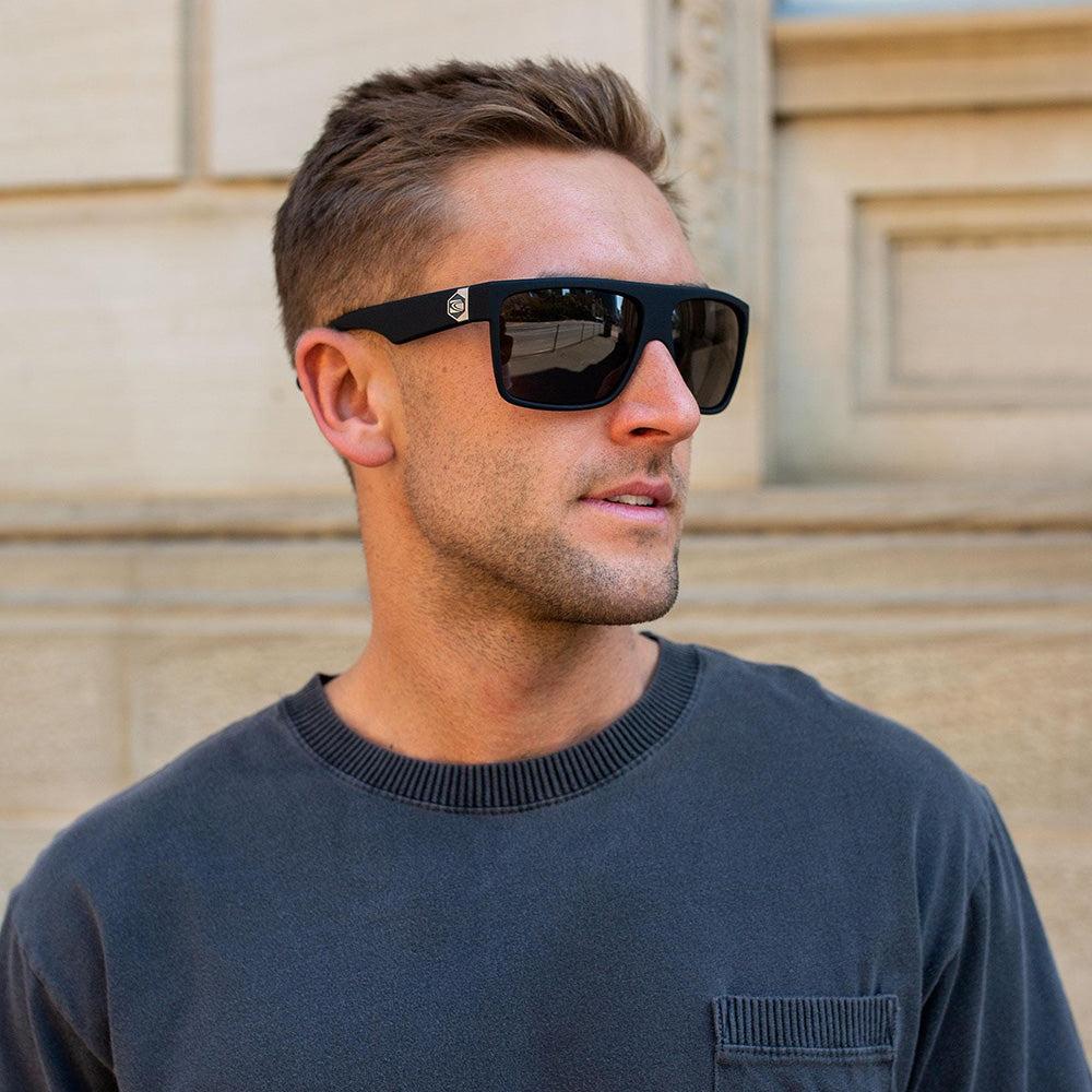 Carve Onyx Polarized Matt Black Frame Sunglasses