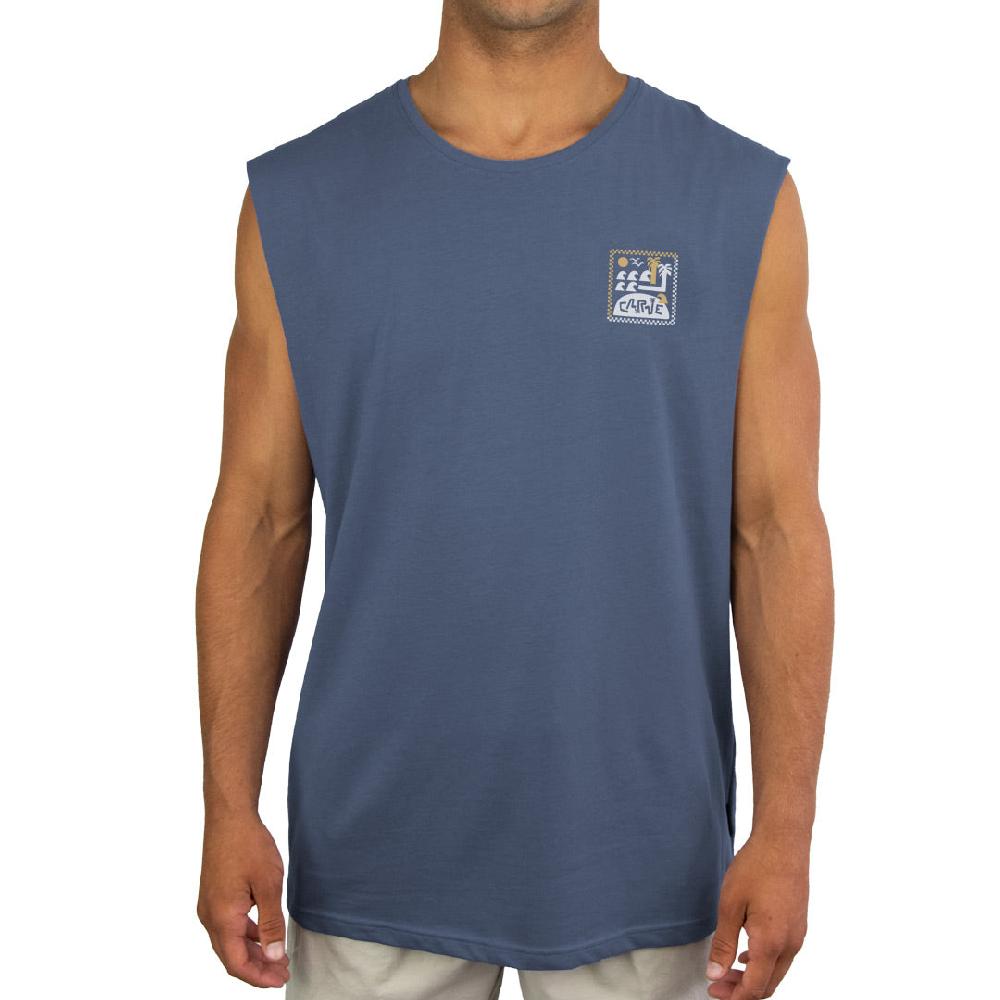 carve Palm Island Boys Muscle Top