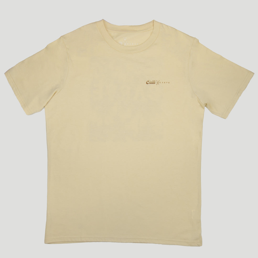 carve Palms mens recylced tee SWAN