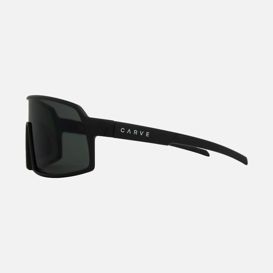 Carve Sierra Matt Black Frame With Grey Lens
