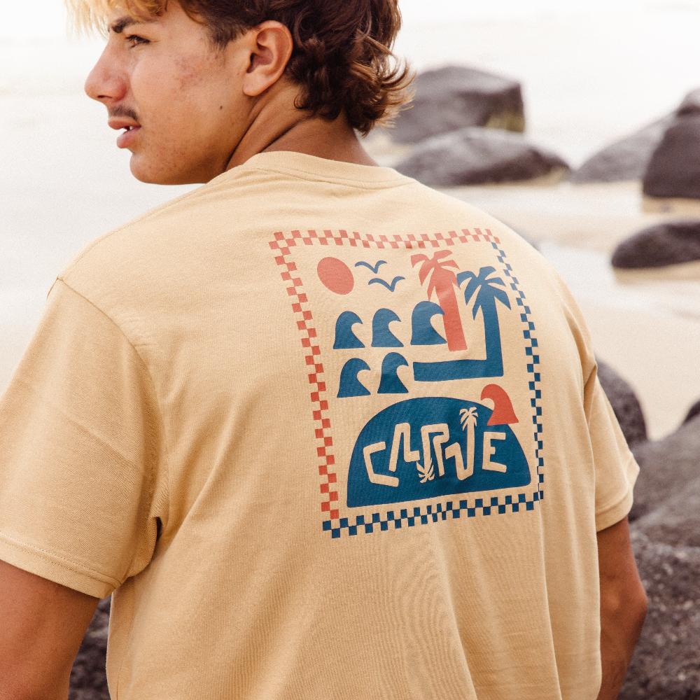 Carve Surf 'N' Sun Mens Short Sleeve Tee