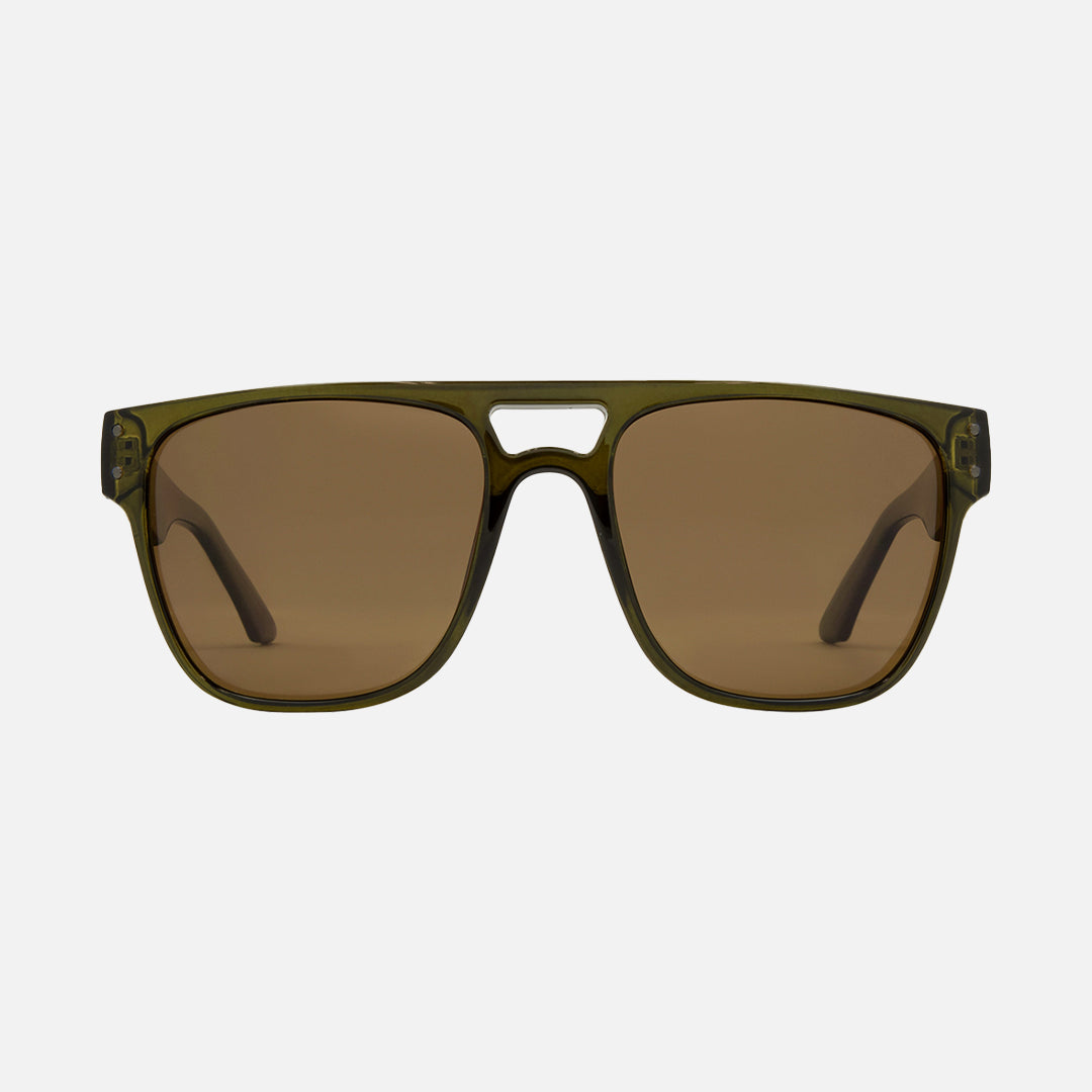 carve The Hub Crystal Forest Brown Polarized Lens