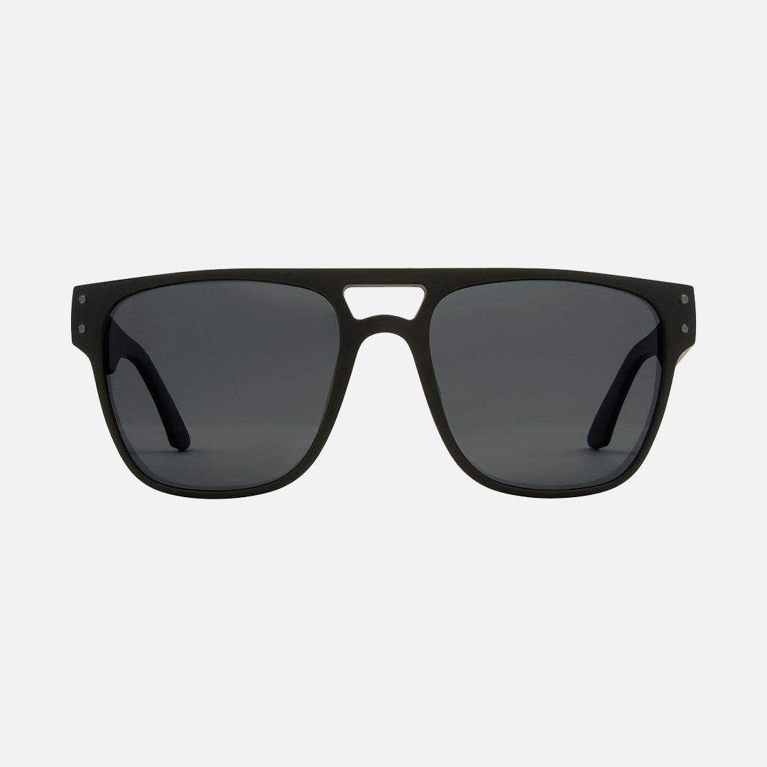 carve The Hub Matt Black Grey Polarized Lens