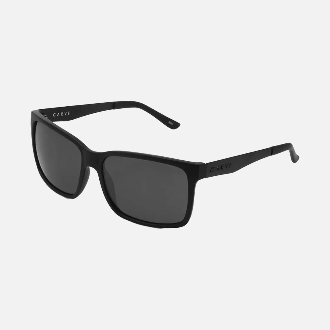 carve The Island Matt Black Frame Sunglasses