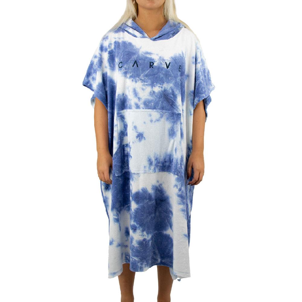 carve Tie Dye Vibes Youth Beach Poncho