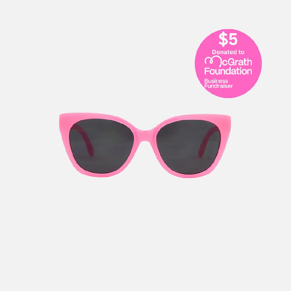 carve Uma Gloss flamingo Pink Grey lens