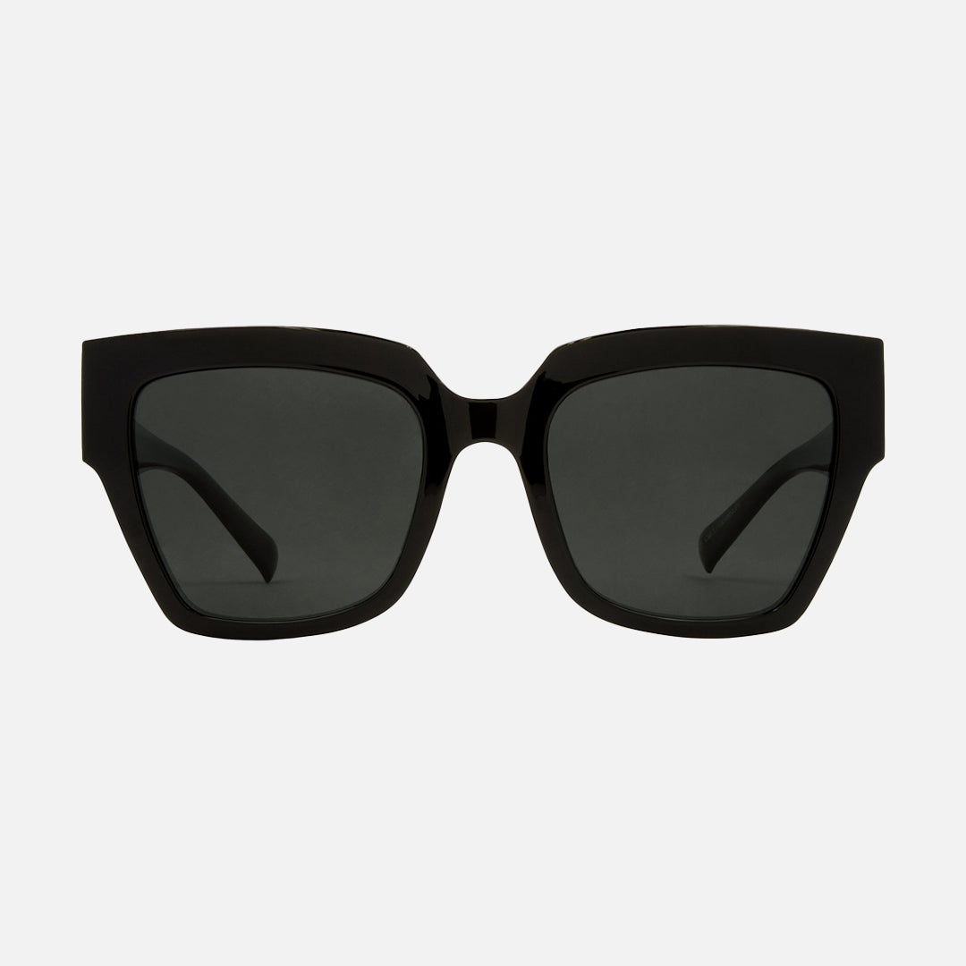 carve Valerie Gloss Black Dk Grey Polarized Lens