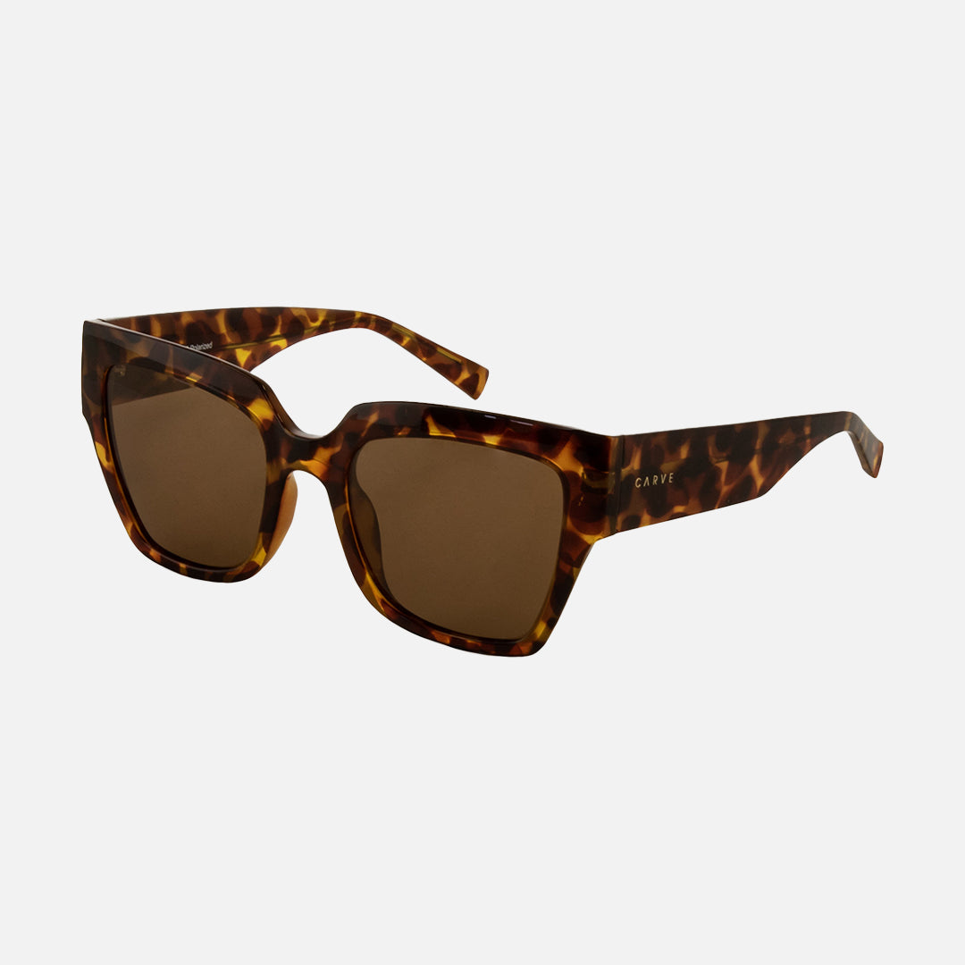 Carve Valerie Honey Tort Brown Polarized Lens