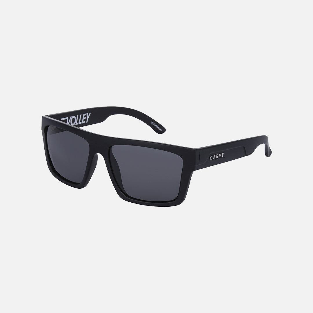 Carve Volley Polarized Matt Black Frame Sunglasses