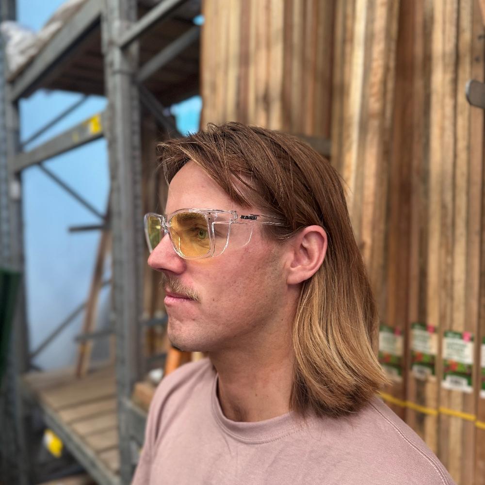 Carve Volley Safety Gloss Clear Frame