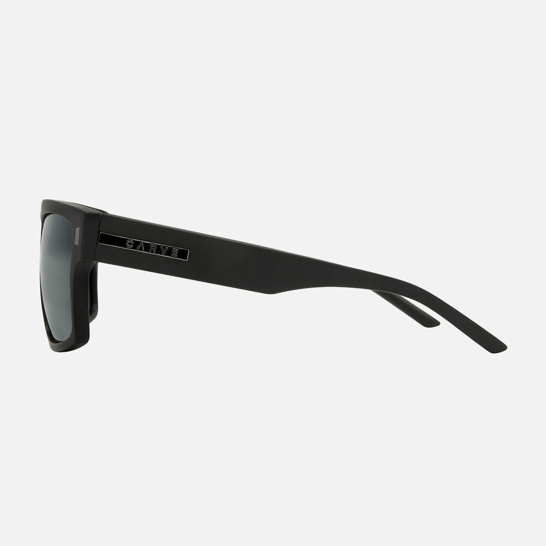 Carve Wavey XL Matt Black Grey Polarized Lens