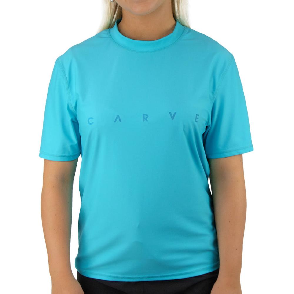 carve Wipe Out Womens Short Sleeve Rash Vest