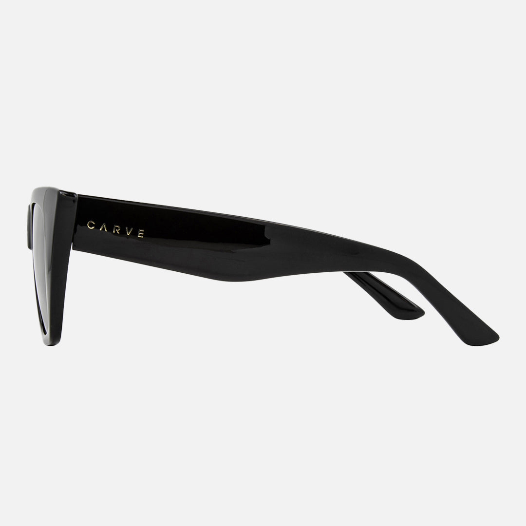 Carve York Gloss Black Frame With Grey Lens