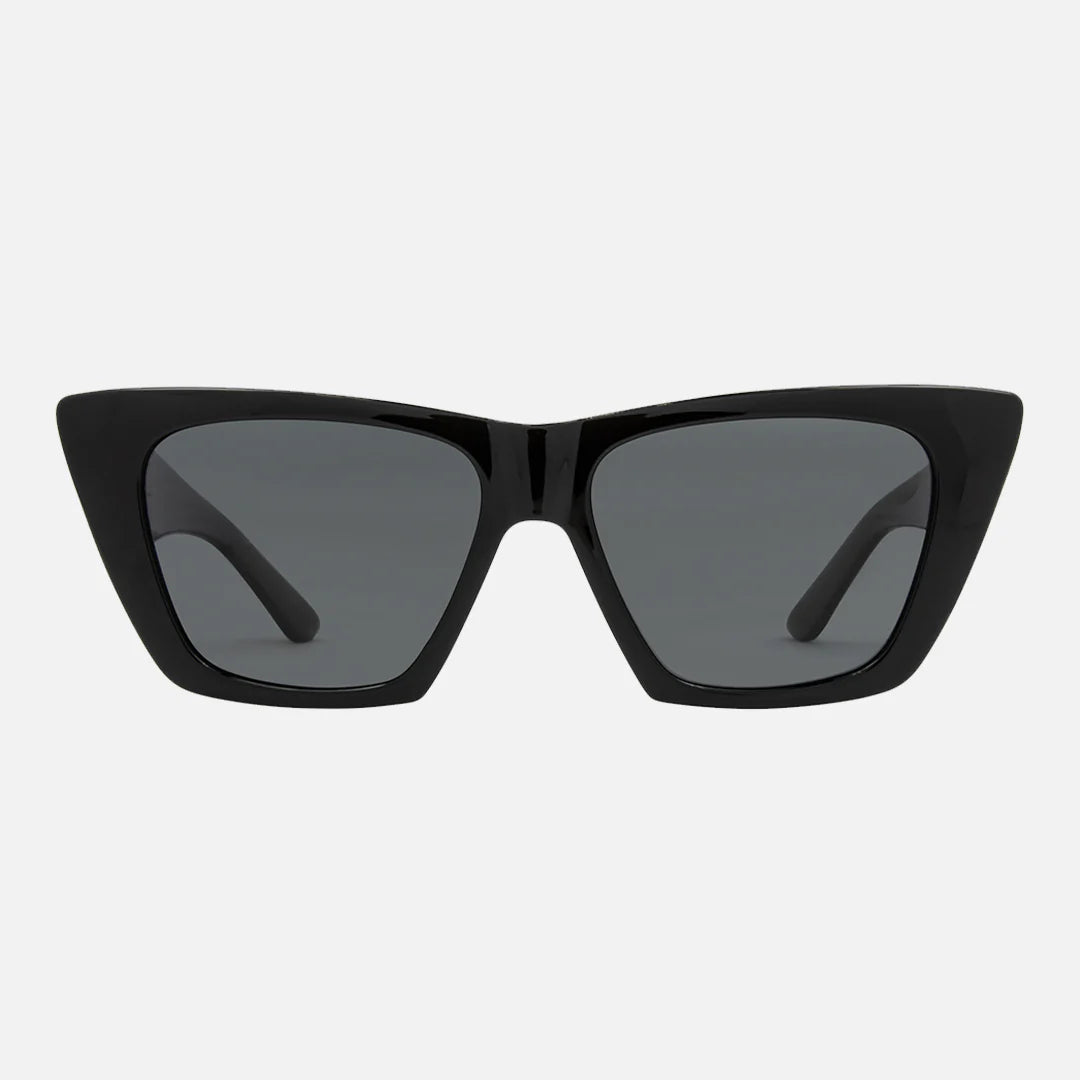 carve York Gloss Black Frame with Grey Lens