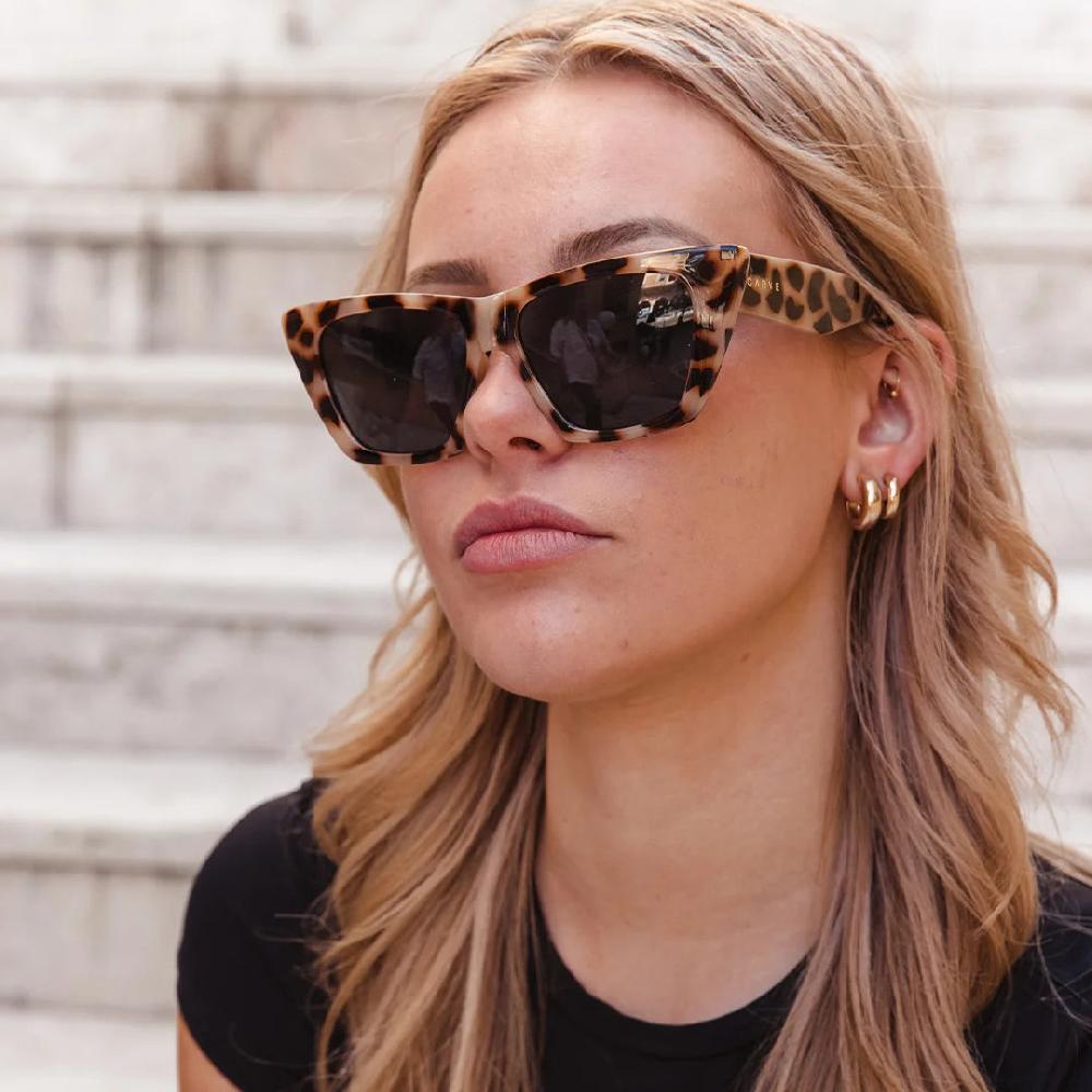 Carve York Gloss Creamy Tort Frame With Grey Lens