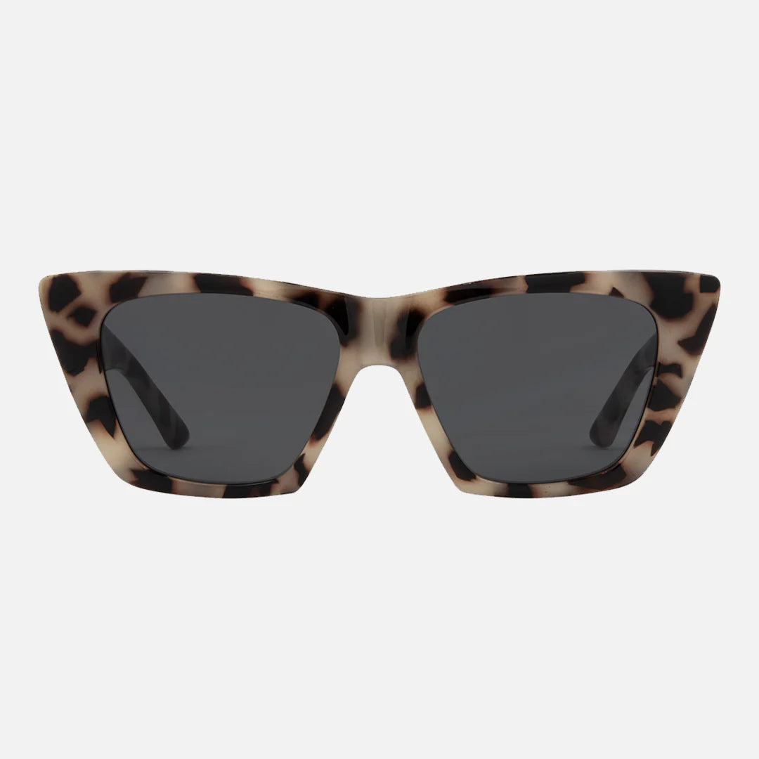 carve York Gloss Creamy Tort Frame with Grey Lens