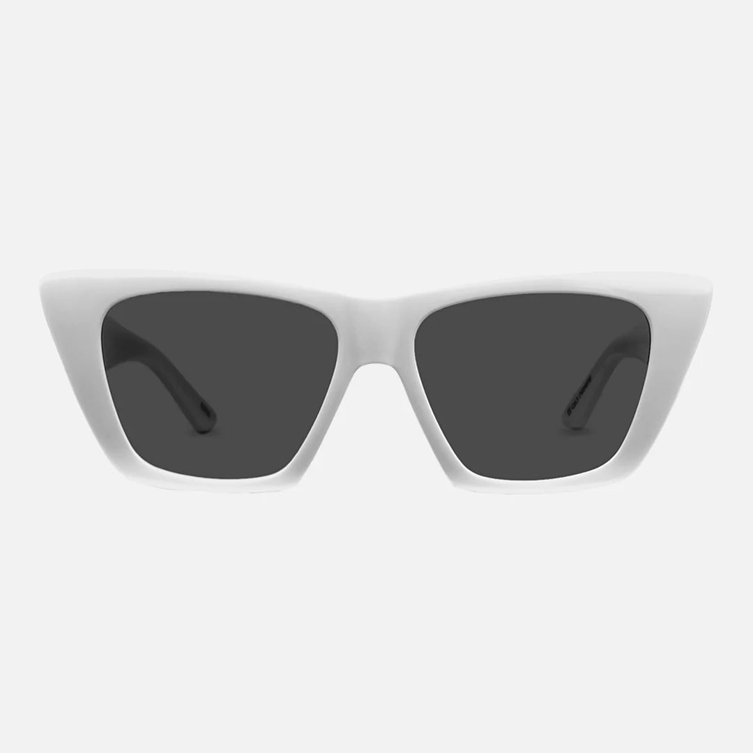 carve York Gloss White Frame with Grey Lens