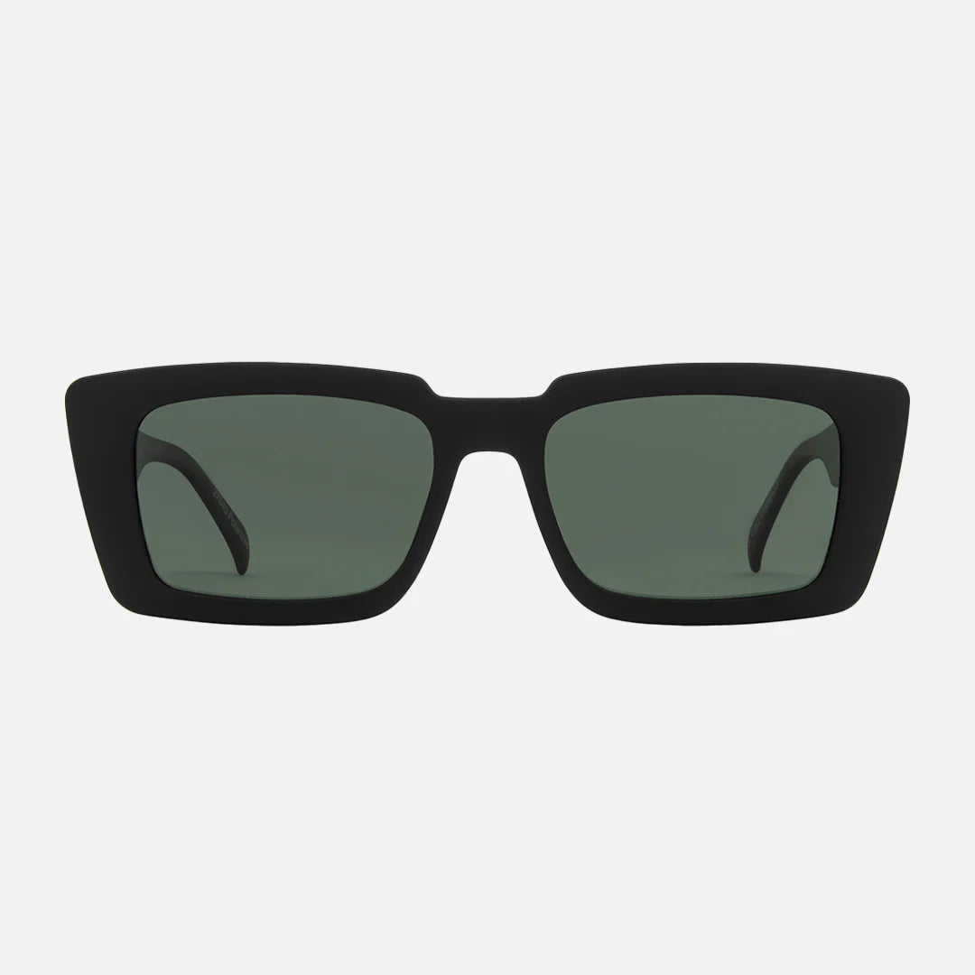 carve Ziggy Matt Black Frame Green Polarized Lens