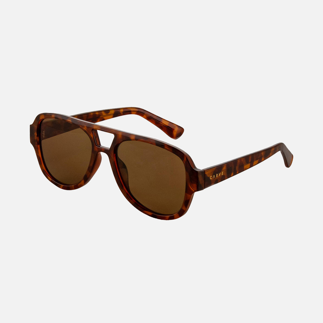 Carve Zion Honey Tort Frame With Brown Lens