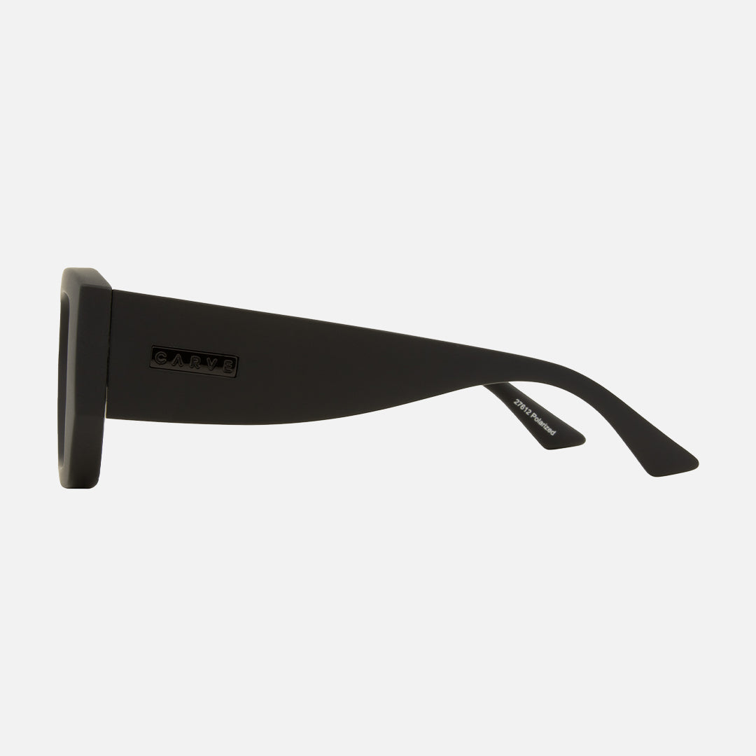Carve Catapult Matt Black Frame With Brown Polarized Lens