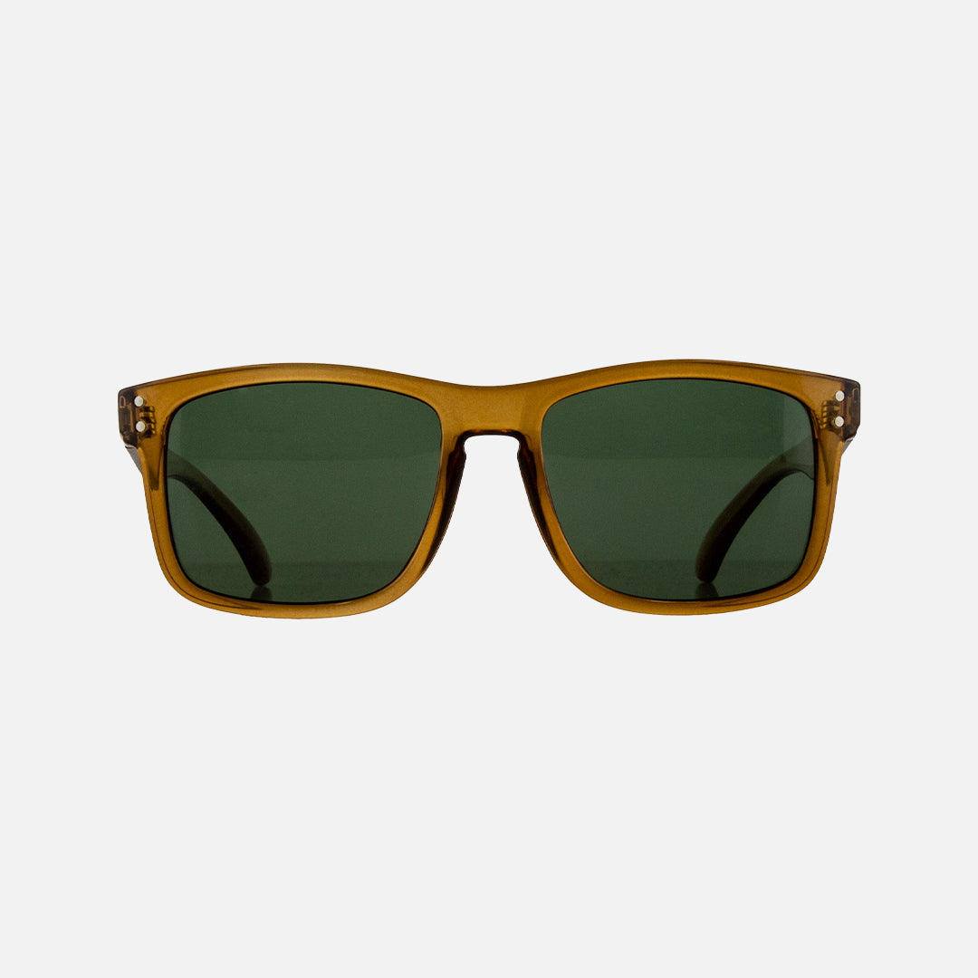 carve Goblin Recycled Gloss Crystal Dk Sand Frame Green Polarized Lens
