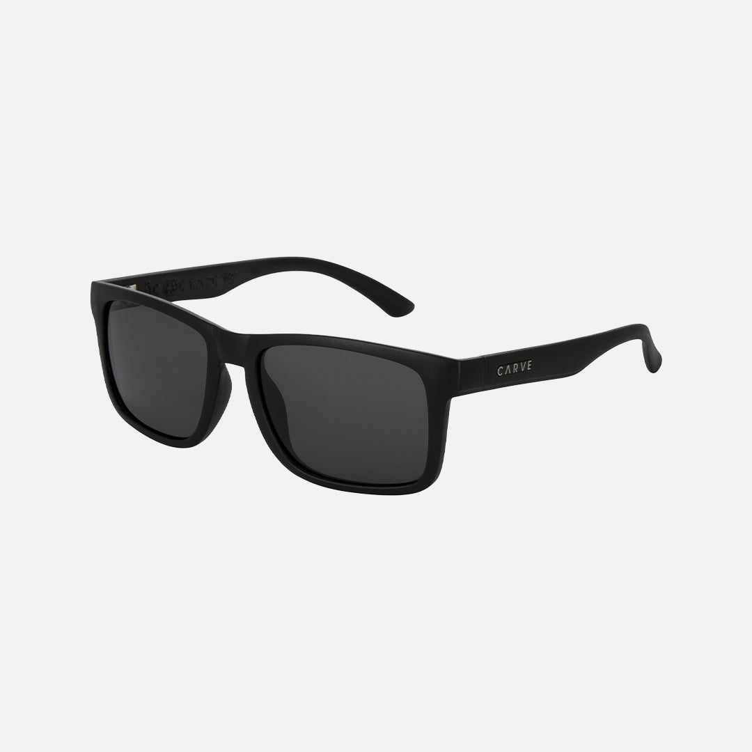 Carve Goblin Recycled Matt Black Grey Polarized Lens