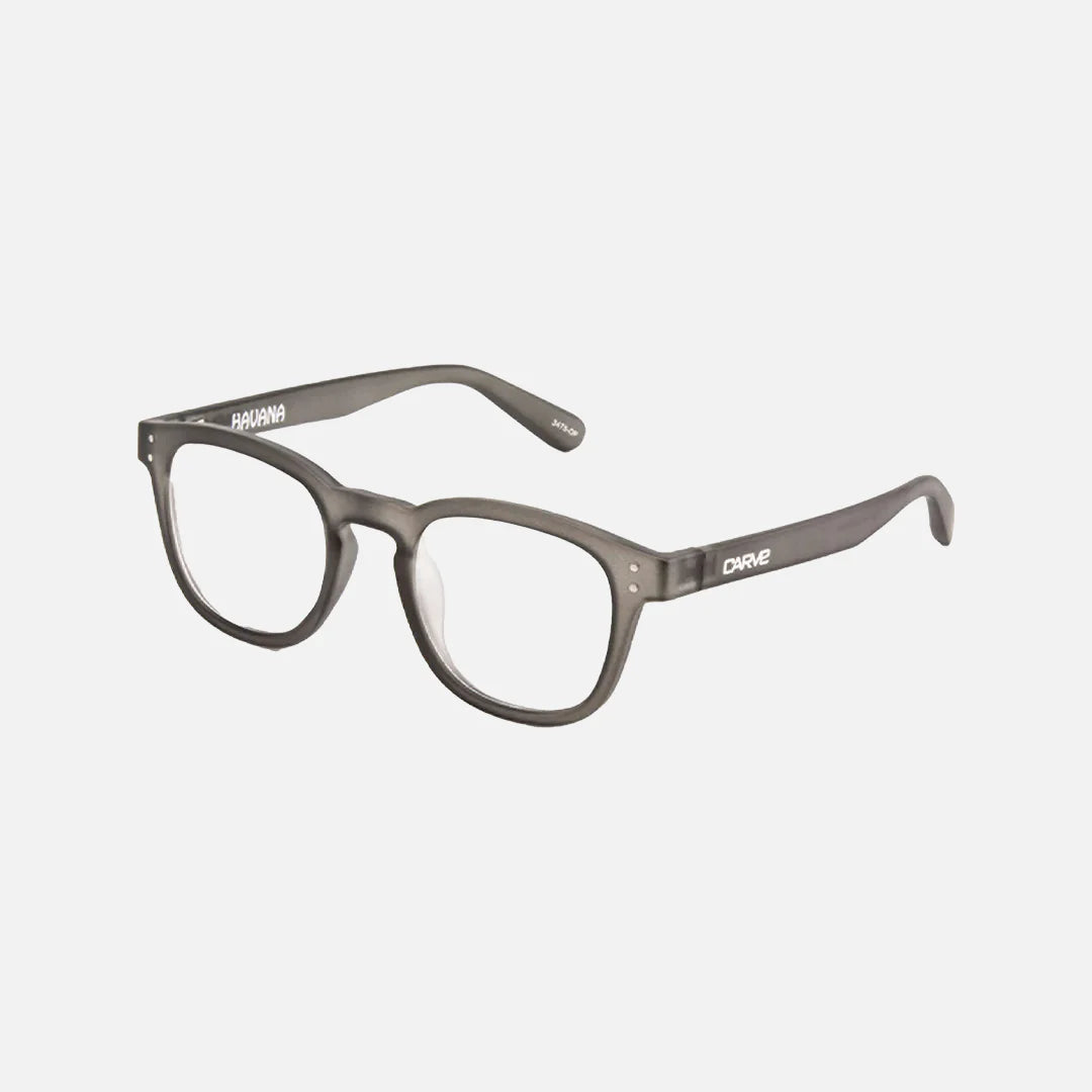carve Havana Blue Light Grey Translucent Frame Glasses